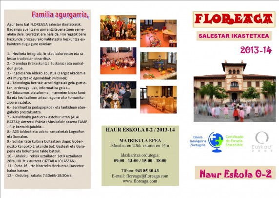 Haur Eskola 2013-14